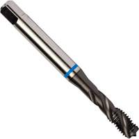 Blue Shark Spiral Flute Tap, High Speed Cobalt, 1/4"-28 Thread, 3.15" L Haskins Industrial Inc.
