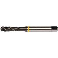 Yellow Shark Spiral Flute Tap, High Speed Cobalt, 1/4"-20 Thread, 3.15" L Haskins Industrial Inc.