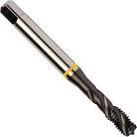 Yellow Shark Spiral Flute Tap, High Speed Cobalt, 1/4"-20 Thread, 3.15" L Haskins Industrial Inc.