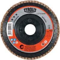 Flap Disc, 4-1/2" x 5/8"-11, Type 27, 40 Grit, Ceramic Haskins Industrial Inc.