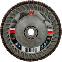 Disque &agrave; lamelles &agrave; changement rapide 769F, 5" x 5/8"-11, Type 29, Grain 120+, C&eacute;ramique Haskins Industrial Inc.