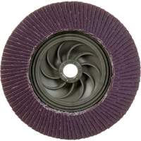 Disque &agrave; lamelles &agrave; changement rapide 769F, 5" x 5/8"-11, Type 29, Grain 120+, C&eacute;ramique Haskins Industrial Inc.