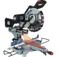 Dual Bevel Sliding Compound Mitre Saw, 12", 15 A Haskins Industrial Inc.