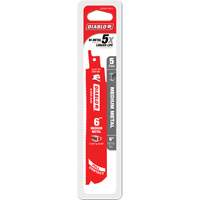 Medium Metal Reciprocating Saw Blade, Bi-Metal, 14-18 TPI, 6" L x 1" W Haskins Industrial Inc.