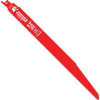 Reciprocating Blade for Thick Metal/Demolition, Bi-Metal, 8-10 TPI, 12" L Haskins Industrial Inc.