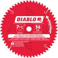 Aluminum Cutting Saw Blade, 7-1/4", 56 Teeth, Non-Ferrous Use Haskins Industrial Inc.
