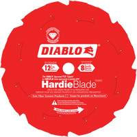 HardieBlade Cutting Saw Blade, 12", 8 Teeth, Fibre Cement Use Haskins Industrial Inc.
