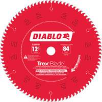 Trex&reg; Blade Cutting Saw Blade, 12", 84 Teeth, Plastic/Composite Decking Use Haskins Industrial Inc.
