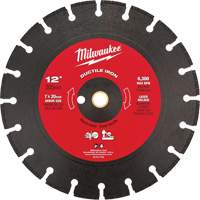 Lame de scie circulaire pour la fonte ductile, 12", Pour Fonte ductile Haskins Industrial Inc.