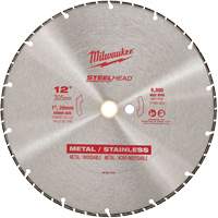 Lame &agrave; tronçonner au diamant Steelhead, 12", Pour M&eacute;tal Haskins Industrial Inc.