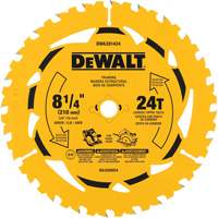 Ripping Circular Saw Blade, 8-1/4", 40 Teeth, Wood Use Haskins Industrial Inc.