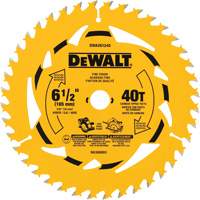 Framing Circular Saw Blade, 6-1/2", 40 Teeth, Wood Use Haskins Industrial Inc.