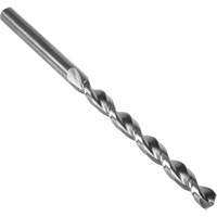 Parabolic Flute Taper Length Drill Bit, 9.50 mm, High Speed Steel, 115 mm Flute, 135° Point Haskins Industrial Inc.