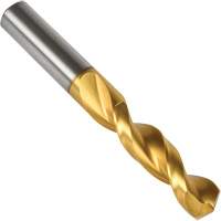 Stub Drill Bit with Parabolic Flutes, #26, High Speed Steel, 1" Flute, 135° Point Haskins Industrial Inc.