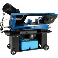 JHVG-712 Metal Bandsaw, Horizontal, 7" Round and 7" x 12" Rectangular Cutting Capacity Haskins Industrial Inc.