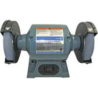 BGC-6 Heavy-Duty Bench Grinder, 6" Wheel Diameter, 1/3 HP Haskins Industrial Inc.