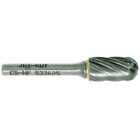 Fraise &agrave; bout sph&eacute;rique pour aluminium et mat&eacute;riaux non ferreux C5-NF JET-KUT, 1/2" dia. Haskins Industrial Inc.