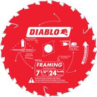 Framing Saw Blade, 7-1/4", 24 Teeth, Wood Use Haskins Industrial Inc.