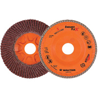 Enduro-Flex Flap Disc, 4-1/2" x 7/8", Type 27, 40 Grit, Zirconia Alumina Haskins Industrial Inc.