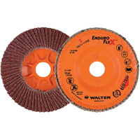 Enduro-Flex Flap Disc, 5" x 7/8", Type 27, 40 Grit, Zirconia Alumina Haskins Industrial Inc.