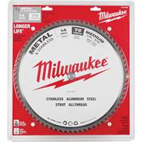 Lames de scie circulaire Endurance, 14", 72 dents, Pour M&eacute;tal Haskins Industrial Inc.