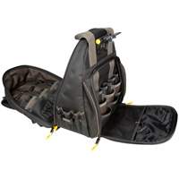 Sacs &agrave; dos pour outils Techgear &agrave; 53 pochettes, 16" lo x 13-1/4" la, Noir, Polyester Haskins Industrial Inc.