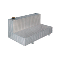 Aluminum Fuel Transfer, Aluminum, 100 Gal. Capacity, Silver Haskins Industrial Inc.