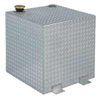 Aluminum Fuel Transfer, Aluminum, 50 gal. Capacity, Silver Haskins Industrial Inc.