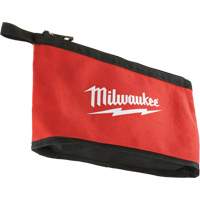 Zipper Pouch, Canvas, 1 Pockets, Black/Red Haskins Industrial Inc.