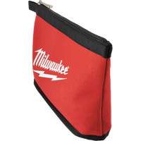Zipper Pouch, Canvas, 1 Pockets, Black/Red Haskins Industrial Inc.