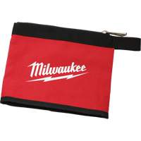 Multi-Size Zipper Pouches - Set of 3, Canvas, 3 Pockets, Black/Red Haskins Industrial Inc.