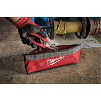 Multi-Size Zipper Pouches - Set of 3, Canvas, 3 Pockets, Black/Red Haskins Industrial Inc.