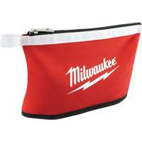 Coloured Zippered Pouches - Set of 3, Canvas, 3 Pockets, Black/Red Haskins Industrial Inc.