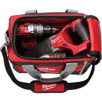Packout Tool Bag, Ballistic Nylon, 2 Pockets, Black/Red Haskins Industrial Inc.