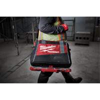 Packout Tool Bag, Ballistic Nylon, 8 Pockets, Black/Red Haskins Industrial Inc.