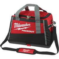 Packout Tool Bag, Ballistic Nylon, 8 Pockets, Black/Red Haskins Industrial Inc.