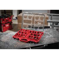 Organisateur profil&eacute; Packout, 19-3/4" x 16-2/5" x 2-1/2", Noir/Rouge Haskins Industrial Inc.