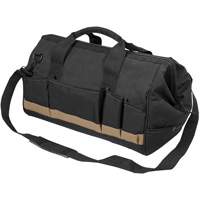 Sac &agrave; outils MEGAMOUTH, Polyester, 25 pochettes, Noir Haskins Industrial Inc.