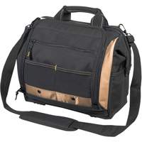 Porte-outils &agrave; compartiments multiples, Polyester, 33 pochettes, Noir Haskins Industrial Inc.