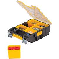Mid-Size Pro Organizer, 4-1/2" W x 10-1/4" D x 13-3/5" H, Black/Yellow Haskins Industrial Inc.