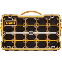 Compartment Pro Organizer, 11" W x 17-5/8" D x 2-7/8" H, Black/Yellow Haskins Industrial Inc.
