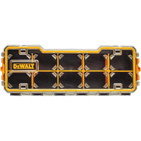 Compartment Pro Organizer, 6-5/8" W x 17-5/8" D x 2-7/8" H, Black/Yellow Haskins Industrial Inc.
