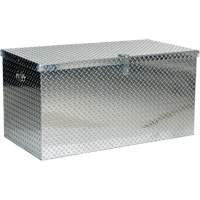 Boîte &agrave; outils portative en t&ocirc;le larm&eacute;e d'aluminium, 25-1/16" P x 49-1/4" la x 24" h, Argent Haskins Industrial Inc.