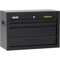 100 Series Tool Chest, 26" W, 4 Drawers, Black Haskins Industrial Inc.