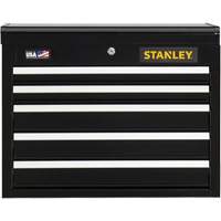 300 Series Tool Chest, 26" W, 5 Drawers, Black Haskins Industrial Inc.