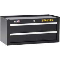 300 Series Middle Tool Chest, 26" W, 2 Drawers, Black Haskins Industrial Inc.