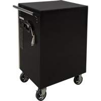 Heavy-Duty Tool Cart, 7 Drawers, 28" W x 22" D x 42-3/8" H, Black Haskins Industrial Inc.