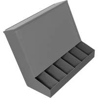 Gravity Feed Dispenser with Lid Haskins Industrial Inc.