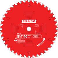 Contractor Saw Blades - Finishing Saw Blades, 8-1/4", 40 Teeth, Wood Use Haskins Industrial Inc.