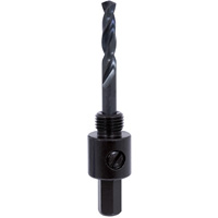 Mandrin pour scie-cloche &agrave; tige triangulaire, 9/16" - 1-3/16", 3/8" Tige Haskins Industrial Inc.